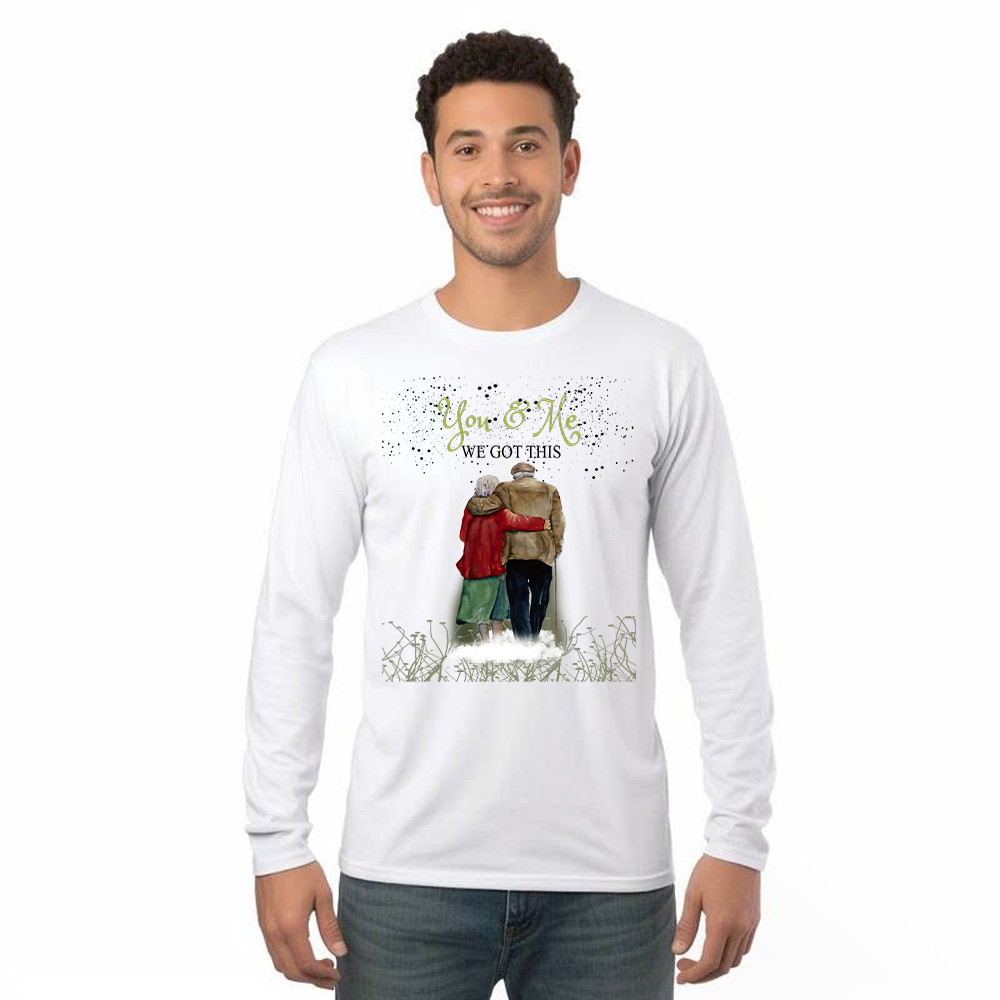 You & Me We Got This Shirt Matching Family Long Sleeve Shirt Gifts For Grandparents